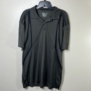 Izod men’s polo top gray size L
